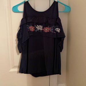 Off The Shoulder Floral Top